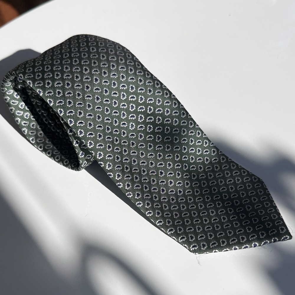 OTAA Forest Green Paisley Tie